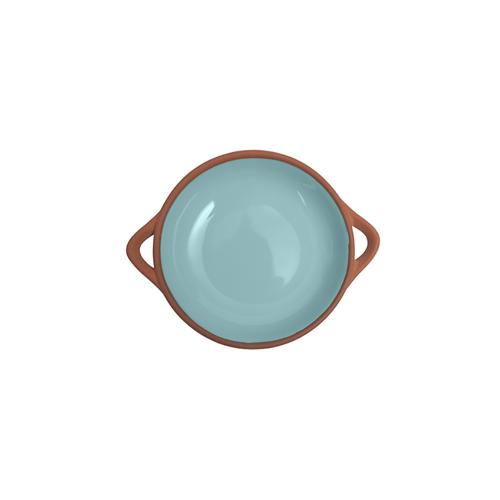 Sintra Small Glazed Terracotta Tapas Dish - Duck Egg - Set of 2 - Dexam