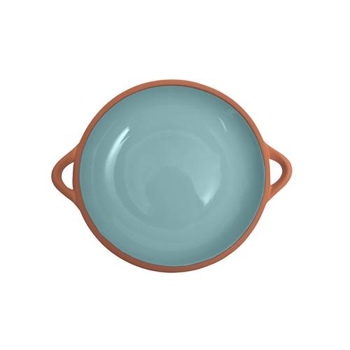 Sintra Large Glazed Terracotta Tapas Dish - Duck Egg - Dexam
