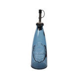 Sintra Recycled Glass 300ml Oil Drizzler - Ink Blue - Dexam