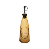 Sintra Recycled Glass 300ml Oil Drizzler - Ochre - Dexam