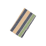 Sintra Recycled Cotton Striped Napkin And Placemat Set - Blue - Dexam