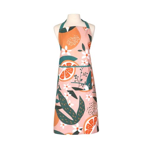 Exotic Fruit Recycled Cotton Adult Apron - Blush - Dexam