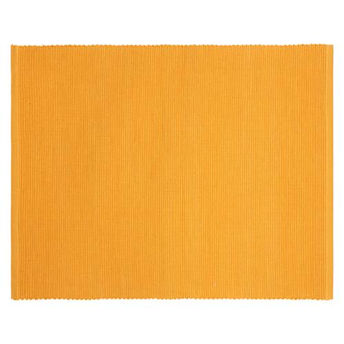 Sintra Recycled Cotton Spotted Napkin And Placemat Set - Ochre - Dexam