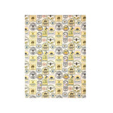 Honey Pot Set of 2 Tea Towels - Olive - Dexam
