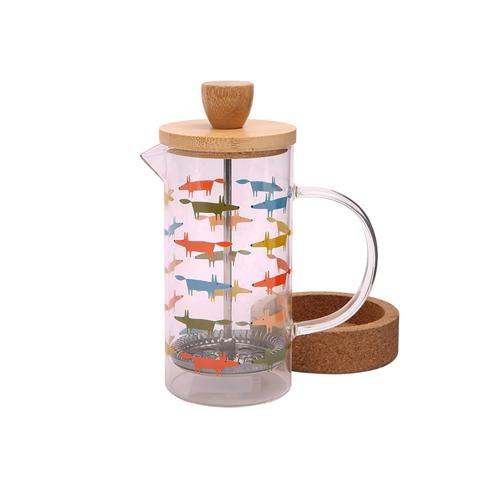 Mr Fox 10th Anniversary 3-Cup Glass Cafetiere - Scion