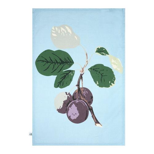 Hooker Fruit Organic Cotton Tea Towels - Set of 2 - Blue