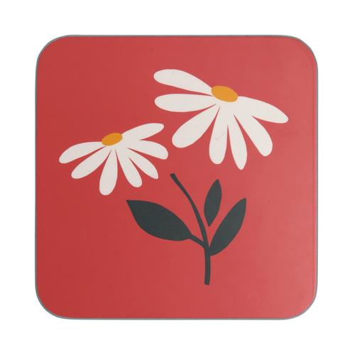 Cottage Garden Floral Coasters - Set of 4 - Multi