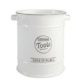 Pride of Place Ceramic Utensil Jar - White - T&G