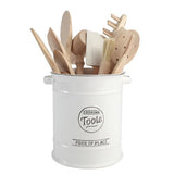Pride of Place Ceramic Utensil Jar - White - T&G