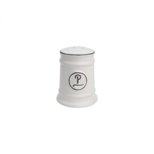Pride of Place Ceramic Pepper Shaker - White - T&G