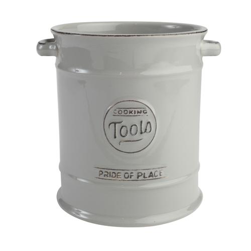 Pride of Place Ceramic Utensil Jar - Cool Grey - T&G