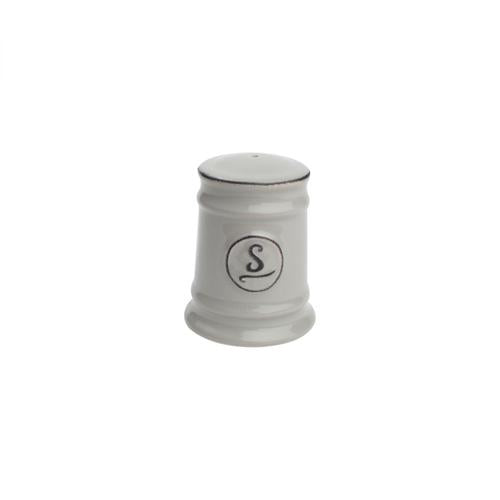 Pride of Place Ceramic Salt Shaker - Cool Grey - T&G