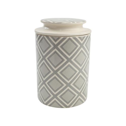 City Square Ceramic Storage Canister 105 x 160mm - T&G
