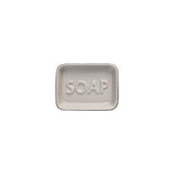 Ocean Ceramic Soap Dish - Grey - T&G