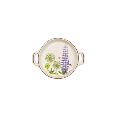 Cottage Garden Ceramic Round Serving Dish 128mm - T&G
