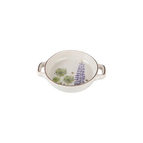 Cottage Garden Ceramic Round Serving Dish 128mm - T&G