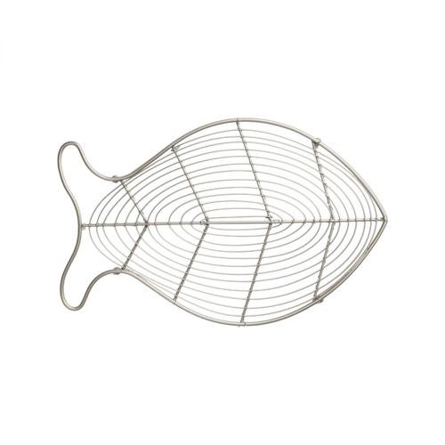 Ocean Fish Trivet - Satin Grey - T&G