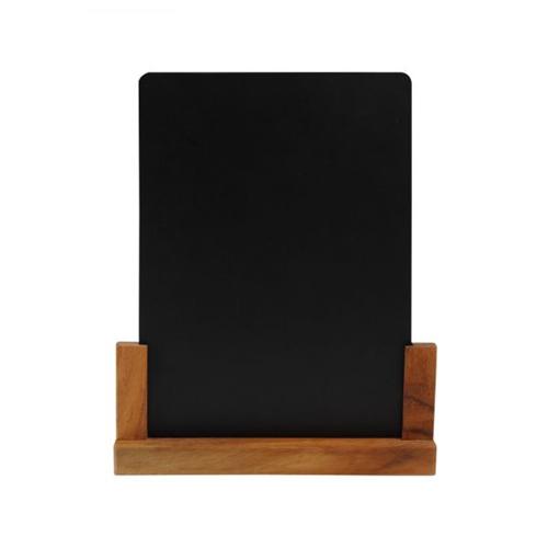 Removable A4 Chalk Board with Acacia Wood 270 x 327mm - T&G