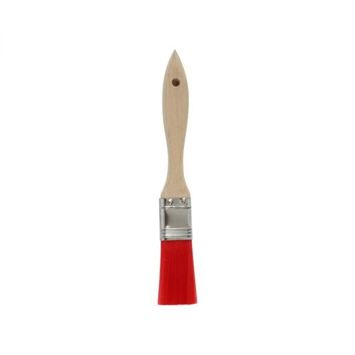 Beech Pastry Brush with Red Bristles 185mm - Pack of 3 - T&G