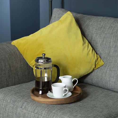 Baroque Acacia Round Serving Platter 302mm