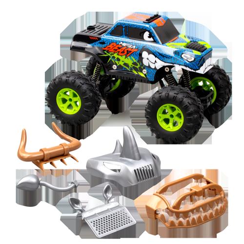 EXOST Mega Beast 1:12 RC Car With Custom Accessories - Silverlit