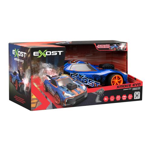 EXOST Xmoke Evo RC Car With Smoke & Light Effects - Silverlit
