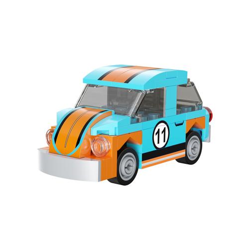 Mini Iron Beetle Car Building Set 1:48 70 Pieces - CaDA