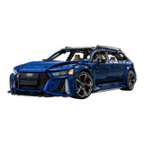 Audi RS6 Avant Building Set 1:8 4,663 Pieces - CaDA