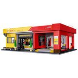 Shell Service Station Building Set - CaDA