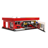 Shell Service Station Building Set - CaDA