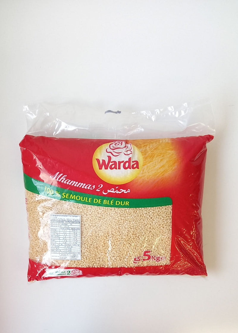Israeli Couscous Warda 5kg  - BAG