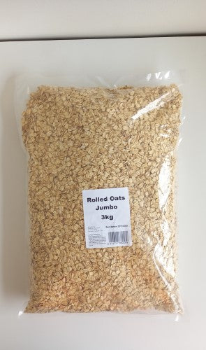 Oats Rolled Jumbo 3kg  - BAG