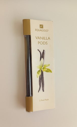 Premium 10gm Vanilla Pods for rich flavor, perfect for desserts and culinary creations, gluten-free and organic.