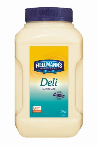 Mayonnaise Hellmans Deli 2.6kg  - JAR