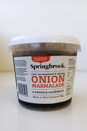 Relish Onion Marmalade Springbrook 1kg  - TUB