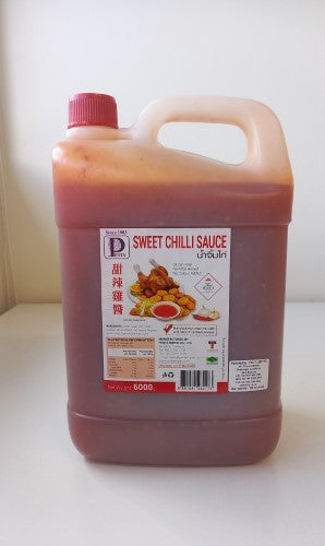 Sweet Thai chilli sauce in a 6kg Penta bottle, perfect for stir-fries, dipping, and enhancing dishes with sweet and spicy flavor.