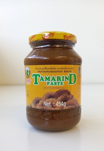 Pantai Tamarind Paste 454gm jar for adding tangy flavor to Asian dishes like curries, chutneys, and sauces.