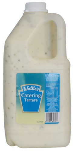 Creamy Sauce Tartare Watties in a 5L bottle, perfect for enhancing seafood and sandwiches in restaurants and catering.