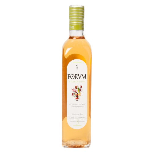 500ml bottle of Chardonnay white wine vinegar, perfect for dressings, marinades, and enhancing gourmet dishes.