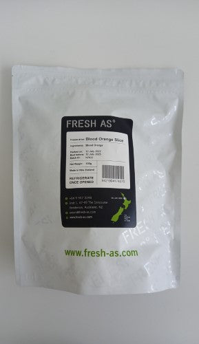 Blood Orange Slices Freeze Dried 100gram Sweet - Packet