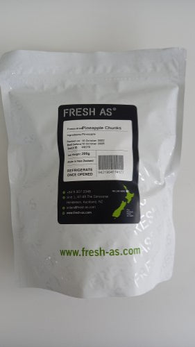 Pineapple Chunks Freeze Dried 200gram Fresh As - Packet