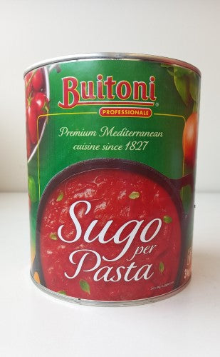 Tomato Pasta Sauce Sugo Per Pasta Buitoni 3kg  - TIN