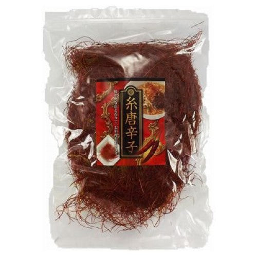 A 100gm packet of Chilli Shredded Red Chinese, vibrant and spicy, perfect for enhancing various dishes with authentic heat.