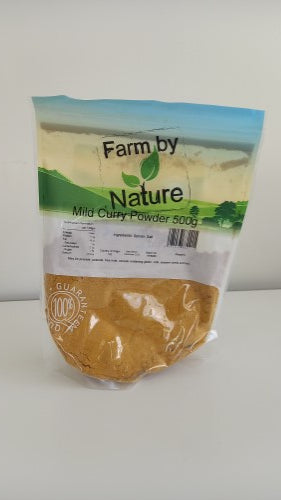 Curry Powder Mild Farm By Nature 500gm  - Packet