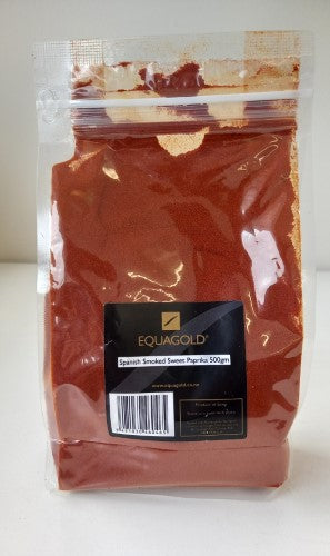 Paprika Sweet Smoked Premium Spanish 500gm Equagold - Packet