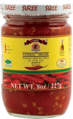 Sambal Oelek Suree 227gm   - Bottle