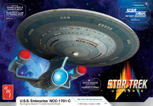 Plastic Kitset - 1/1400 ST USS Enterprise 1701C