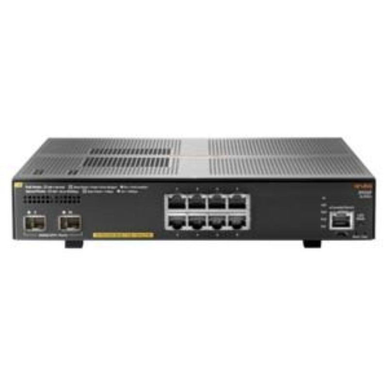 HPE Aruba 2930F 8G PoE+ 2SFP+ Switch - 8 Ports - Manageable - 3 Layer Supported