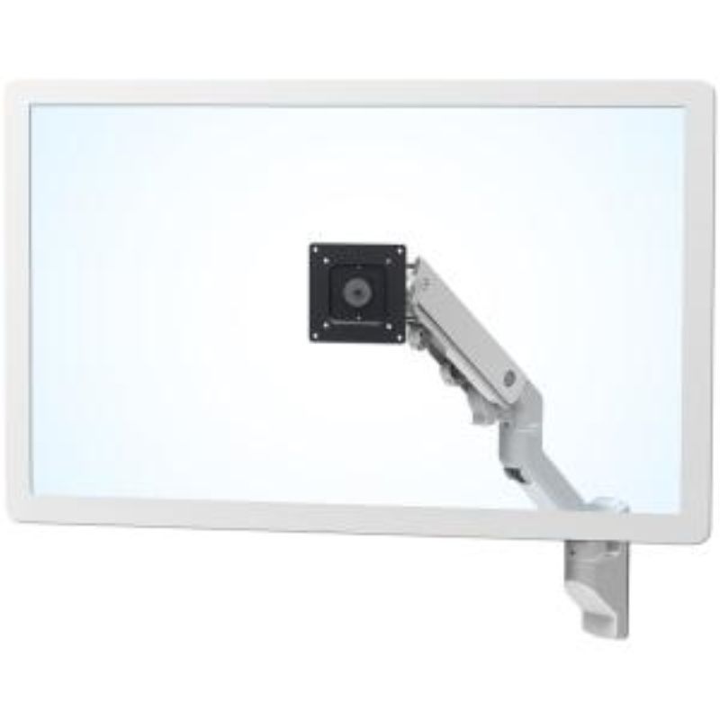 Ergotron Mounting Arm for Monitor, TV - White - 1 Display(s) Supported - 106.7