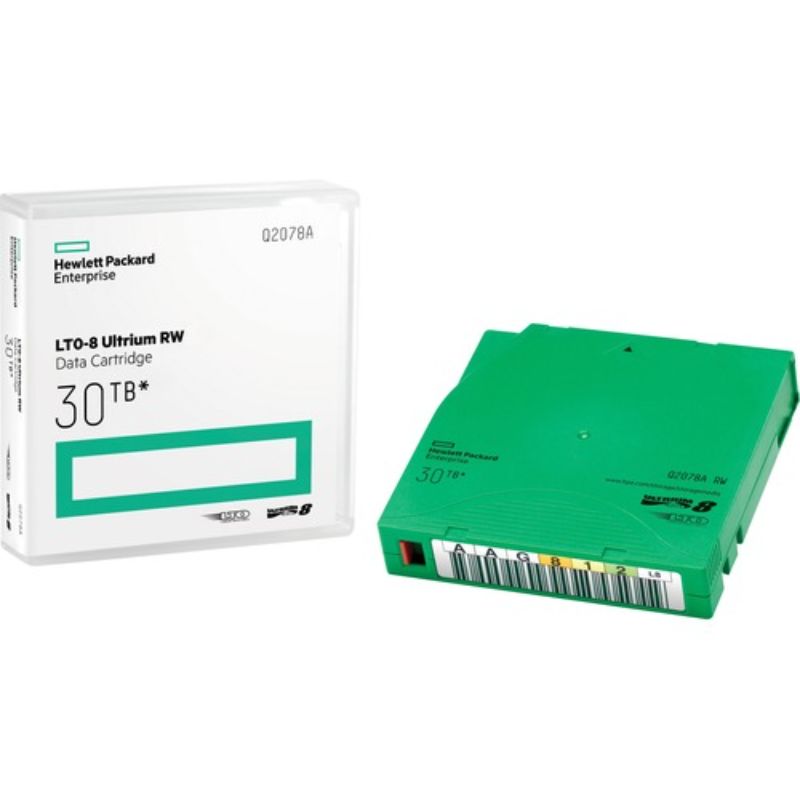 HPE LTO-8 Ultrium 30TB RW Custom Label (20pack)